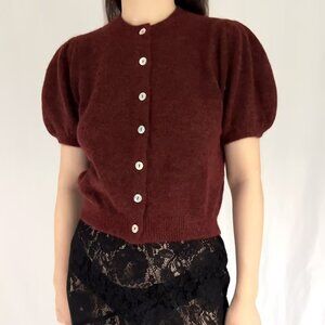 Anisa Cardigan - Bordeaux